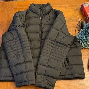 Kenneth Cole Black Puffer Jacket